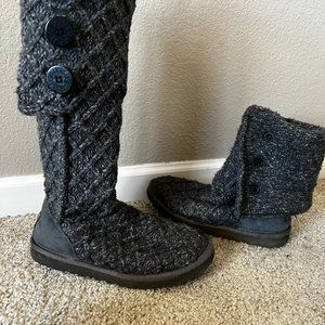 UGG Cardi Knit Lattice Boots